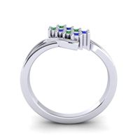 Simple Pave Bypass Agati Ring