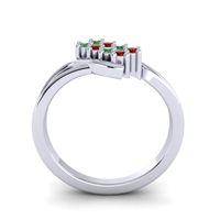 Simple Pave Bypass Agati Ring