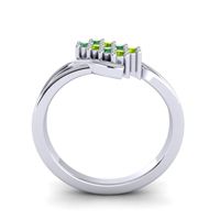 Simple Pave Bypass Agati Ring