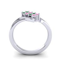 Simple Pave Bypass Agati Ring