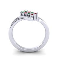 Simple Pave Bypass Agati Ring