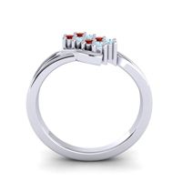 Simple Pave Bypass Agati Ring