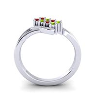 Simple Pave Bypass Agati Ring
