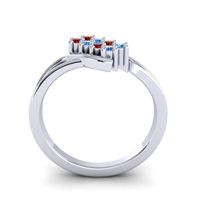 Simple Pave Bypass Agati Ring