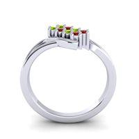 Simple Pave Bypass Agati Ring