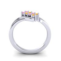 Simple Pave Bypass Agati Ring