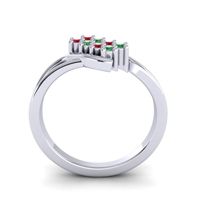 Simple Pave Bypass Agati Ring