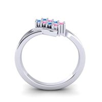 Simple Pave Bypass Agati Ring