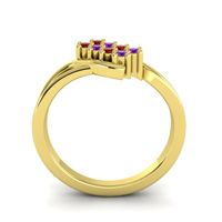 Simple Pave Bypass Agati Ring