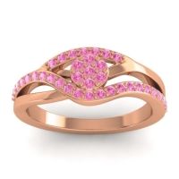 Pink Tourmaline Fashion Ring In 14K Rose Gold – Zami Simple Ring
