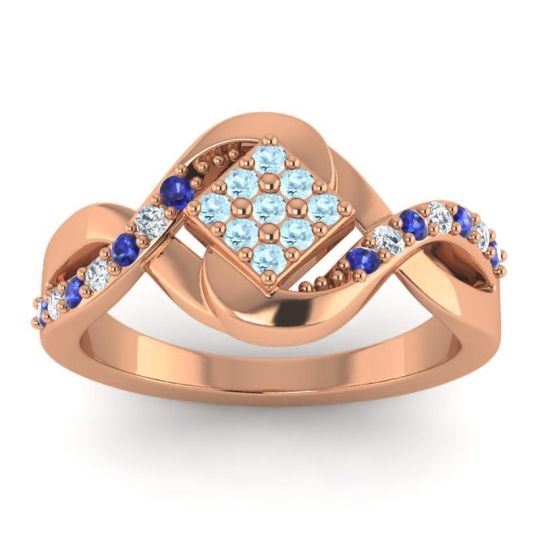 Simple Pave Bypass Pratika Ring