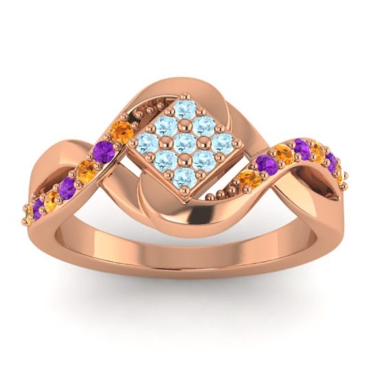 Simple Pave Bypass Pratika Ring