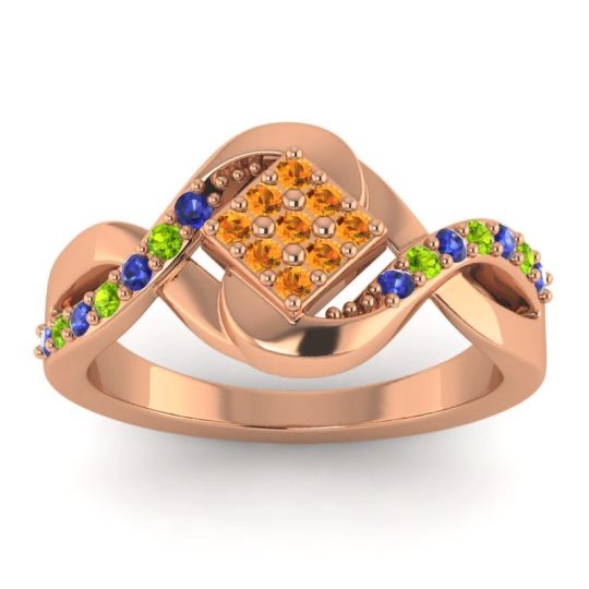 Simple Pave Bypass Pratika Ring