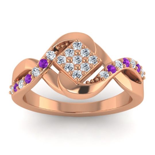 Simple Pave Bypass Pratika Ring