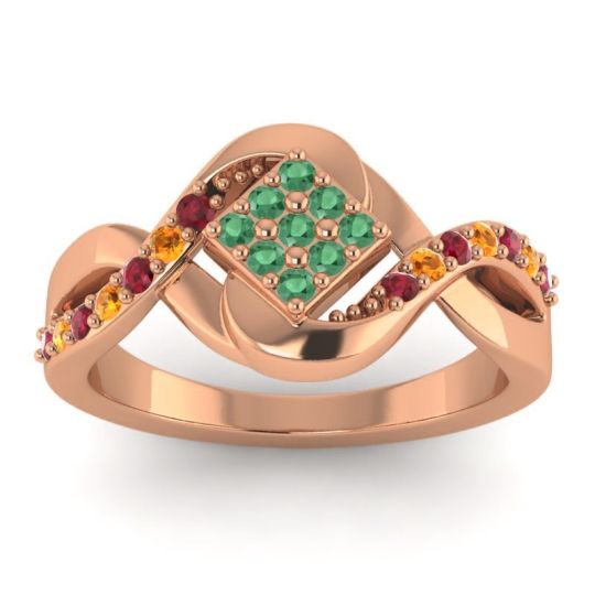 Simple Pave Bypass Pratika Ring