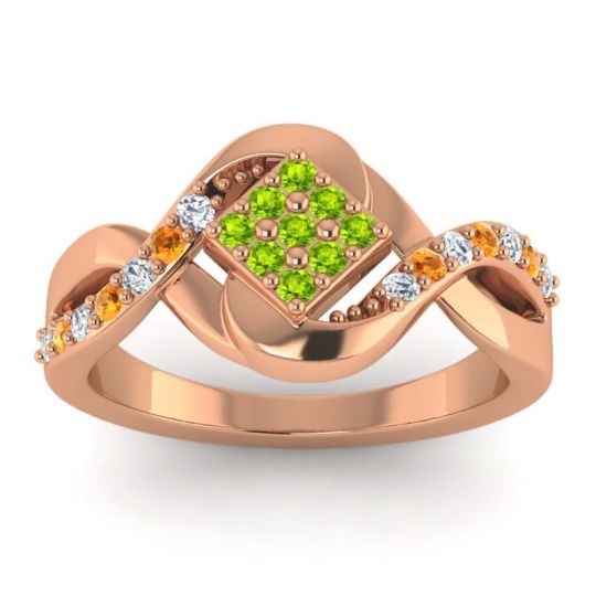 Simple Pave Bypass Pratika Ring