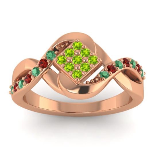 Simple Pave Bypass Pratika Ring