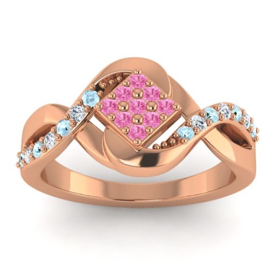 Simple Pave Bypass Pratika Ring