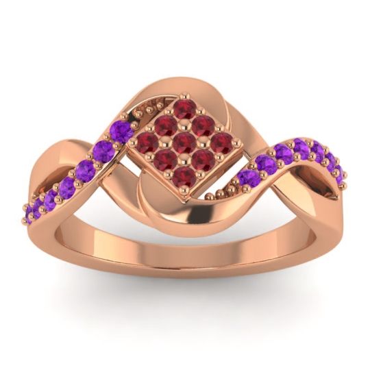 Simple Pave Bypass Pratika Ring