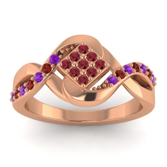 Simple Pave Bypass Pratika Ring