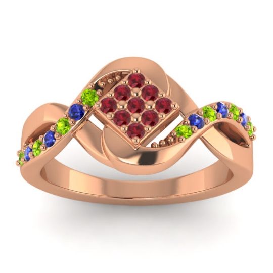 Simple Pave Bypass Pratika Ring