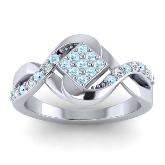 Simple Pave Bypass Pratika Ring