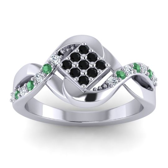 Simple Pave Bypass Pratika Ring