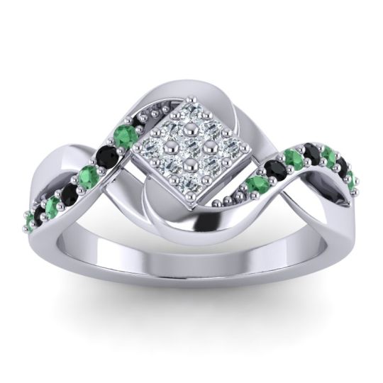 Simple Pave Bypass Pratika Ring