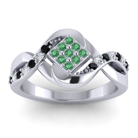 Simple Pave Bypass Pratika Ring