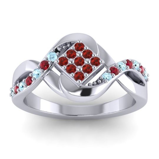 Simple Pave Bypass Pratika Ring