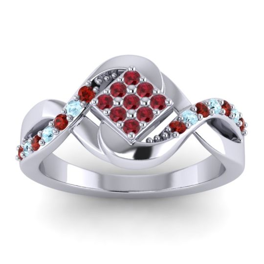 Simple Pave Bypass Pratika Ring