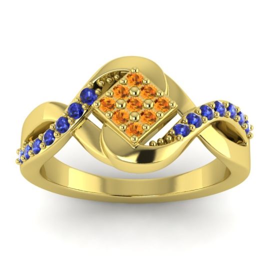 Simple Pave Bypass Pratika Ring