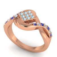 Simple Pave Bypass Pratika Ring