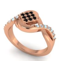 Simple Pave Bypass Pratika Ring