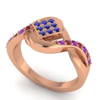Simple Pave Bypass Pratika Ring