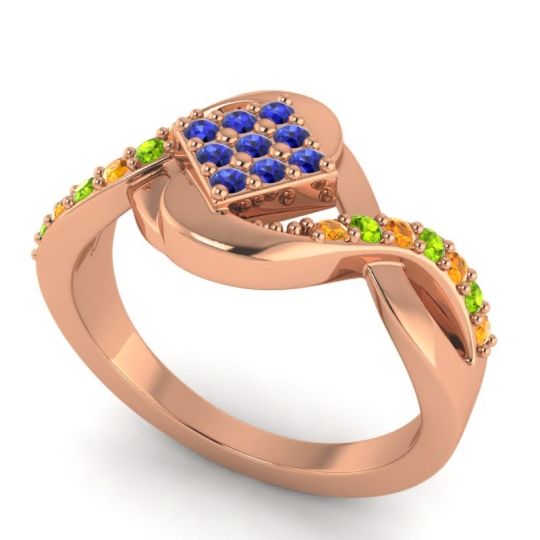 Simple Pave Bypass Pratika Ring