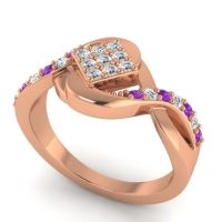Simple Pave Bypass Pratika Ring