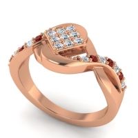 Simple Pave Bypass Pratika Ring