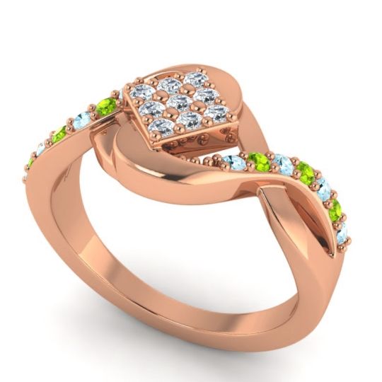 Simple Pave Bypass Pratika Ring