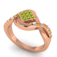Simple Pave Bypass Pratika Ring