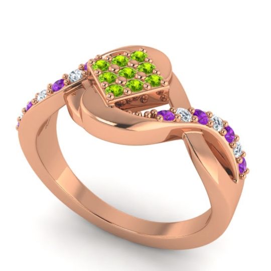 Simple Pave Bypass Pratika Ring