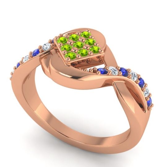 Simple Pave Bypass Pratika Ring