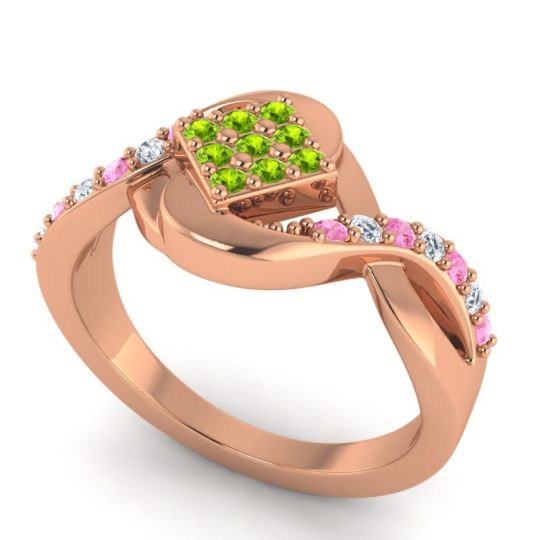 Simple Pave Bypass Pratika Ring