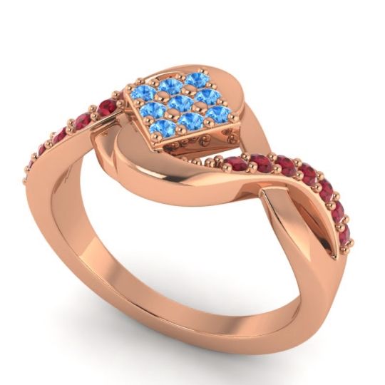 Simple Pave Bypass Pratika Ring