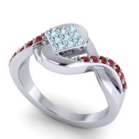 Simple Pave Bypass Pratika Ring