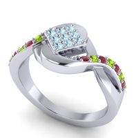 Simple Pave Bypass Pratika Ring