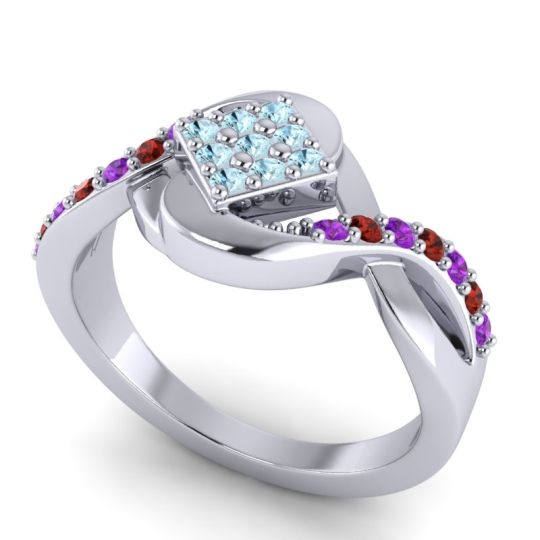 Simple Pave Bypass Pratika Ring