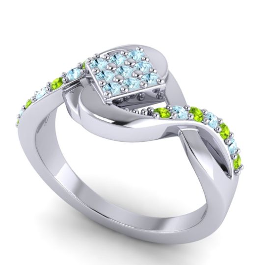 Simple Pave Bypass Pratika Ring