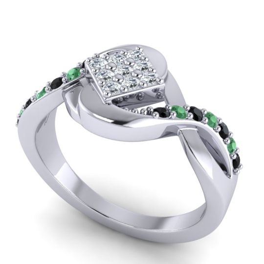 Simple Pave Bypass Pratika Ring