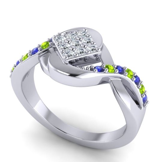 Simple Pave Bypass Pratika Ring